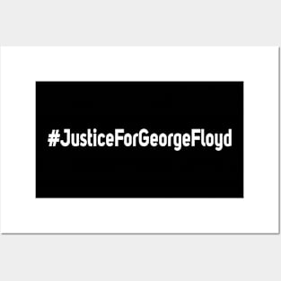 Justice For George Floyd Posters and Art